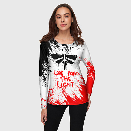 Женский лонгслив THE LAST OF US II / 3D-принт – фото 3