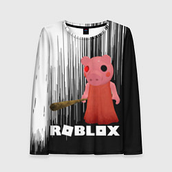 Лонгслив женский Roblox Piggy, цвет: 3D-принт