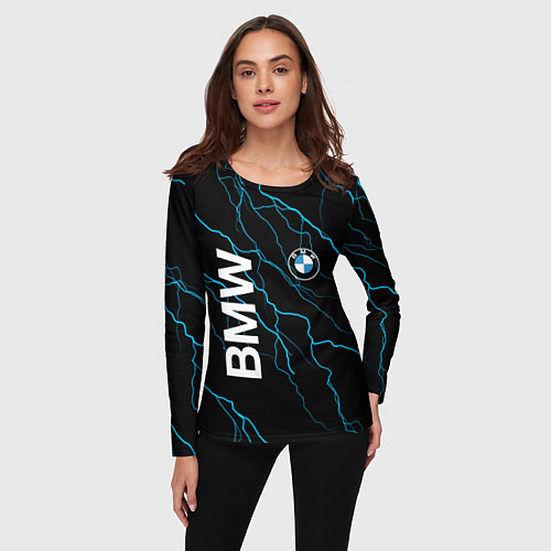 Женский лонгслив BMW / 3D-принт – фото 3