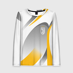 Лонгслив женский Juventus Uniform, цвет: 3D-принт