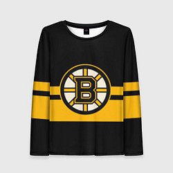 Лонгслив женский BOSTON BRUINS NHL, цвет: 3D-принт