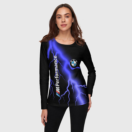 Женский лонгслив BMW / 3D-принт – фото 3