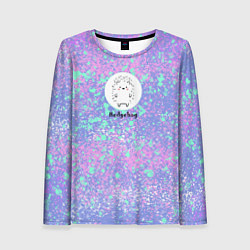 Женский лонгслив Ёж