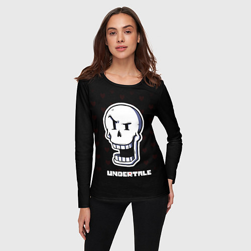Женский лонгслив UNDERTALE / 3D-принт – фото 3
