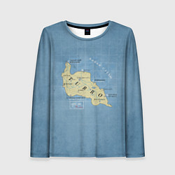 Лонгслив женский Turbo, цвет: 3D-принт