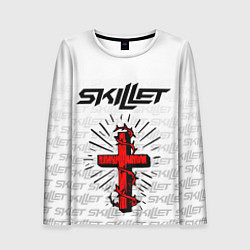 Лонгслив женский SKILLET, цвет: 3D-принт
