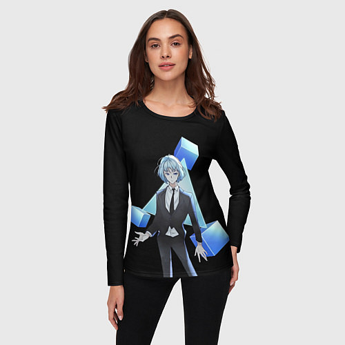 Женский лонгслив Khun / 3D-принт – фото 3