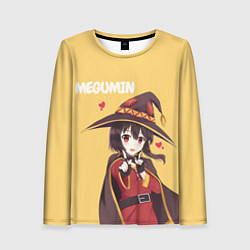 Лонгслив женский Megumin, цвет: 3D-принт