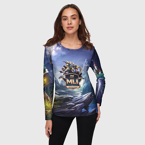 Женский лонгслив Mobile Legends: Bang Bang / 3D-принт – фото 3
