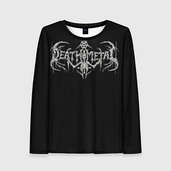 Женский лонгслив Deathmetal
