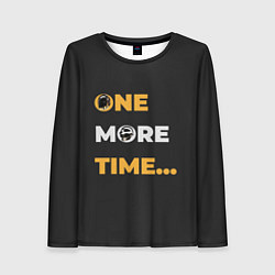 Лонгслив женский One More Time, цвет: 3D-принт