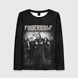 Лонгслив женский Powerwolf, цвет: 3D-принт