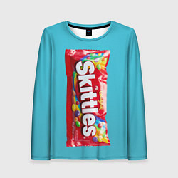 Лонгслив женский Skittles original, цвет: 3D-принт