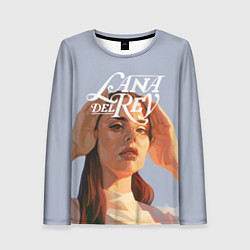 Лонгслив женский Lana del rey, цвет: 3D-принт