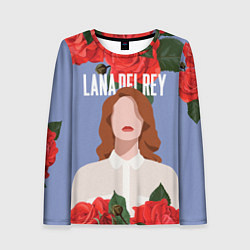 Лонгслив женский LANA DEL REY, цвет: 3D-принт