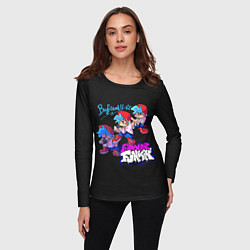 Лонгслив женский Friday Night Funkin, цвет: 3D-принт — фото 2