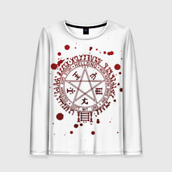 Лонгслив женский Хеллсинг, Печать Алукарда, цвет: 3D-принт