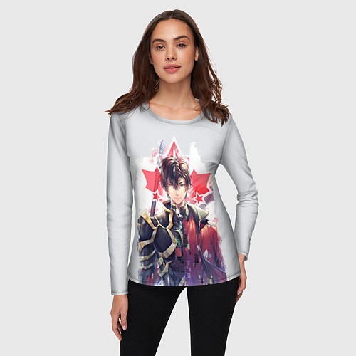 Женский лонгслив Quan Zhi Gao Shou / 3D-принт – фото 3