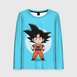 Лонгслив женский Sweet Goku, цвет: 3D-принт