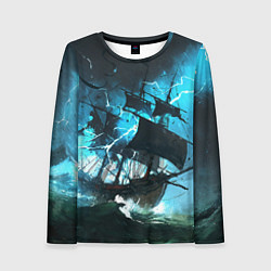 Женский лонгслив Летучий голландец