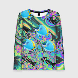 Лонгслив женский Life cycle, цвет: 3D-принт