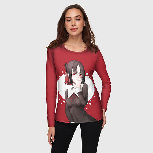 Женский лонгслив Kaguya Love / 3D-принт – фото 3