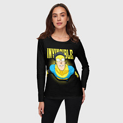 Лонгслив женский Invincible, цвет: 3D-принт — фото 2