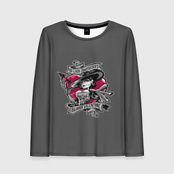 Лонгслив женский Heart Lady Dimitrescu, цвет: 3D-принт