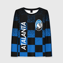 Лонгслив женский FC ATALANTA ФК АТАЛАНТА, цвет: 3D-принт