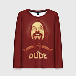 Лонгслив женский The Dude, цвет: 3D-принт