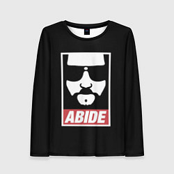 Лонгслив женский ABIDE Большой Лебовский, цвет: 3D-принт