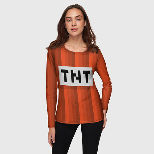 Женский лонгслив TNT / 3D-принт – фото 3