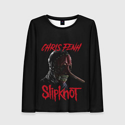 Лонгслив женский CHRIS FENH SLIPKNOT СЛИПКНОТ Z, цвет: 3D-принт