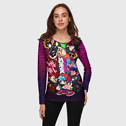 Лонгслив женский ВСЕ ПЕРСОНАЖИ ИЗ ИГРЫ, цвет: 3D-принт — фото 2
