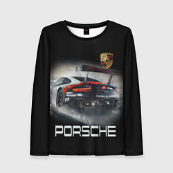 Лонгслив женский PORSHE, цвет: 3D-принт