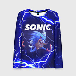 Лонгслив женский SONIC СОНИК Z, цвет: 3D-принт