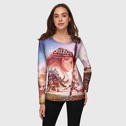 Лонгслив женский Элой Horizon Forbidden West DE, цвет: 3D-принт — фото 2