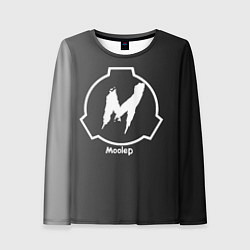 Лонгслив женский Евклид, цвет: 3D-принт