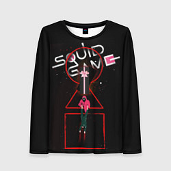 Лонгслив женский Squid Game, цвет: 3D-принт