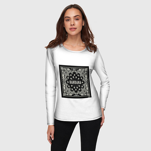 Женский лонгслив KIZARU BANDANA / 3D-принт – фото 3