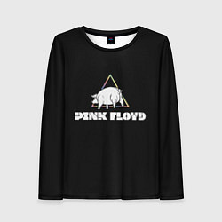 Лонгслив женский PINK FLOYD PIG, цвет: 3D-принт