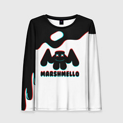 Лонгслив женский MARSHMELLO MELT: МАРШМЕЛЛО, цвет: 3D-принт