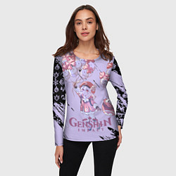 Лонгслив женский Klee Genshin Impact, цвет: 3D-принт — фото 2