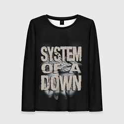 Лонгслив женский System of a Down, цвет: 3D-принт