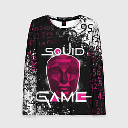 Лонгслив женский Ведущий Хван Ин Хо игра в кальмара, цвет: 3D-принт