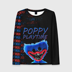 Лонгслив женский Хагги ВАГГИ Poppy Playtime, цвет: 3D-принт