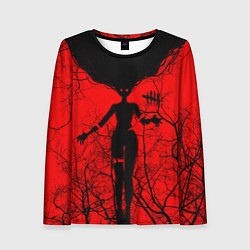 Лонгслив женский Dead by Daylight дух, цвет: 3D-принт