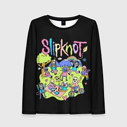 Лонгслив женский Slipknot cuties, цвет: 3D-принт