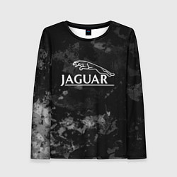 Лонгслив женский Ягуар , Jaguar, цвет: 3D-принт