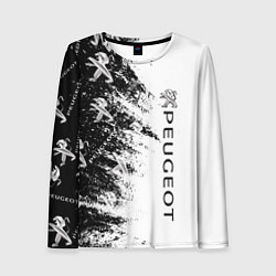 Лонгслив женский Peugeot Распылитель, цвет: 3D-принт
